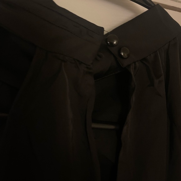 PrettyGarden Black Satin Sleeveless Mock Neck Cocktail Maxi Dress NWT | M - Picture 5 of 7